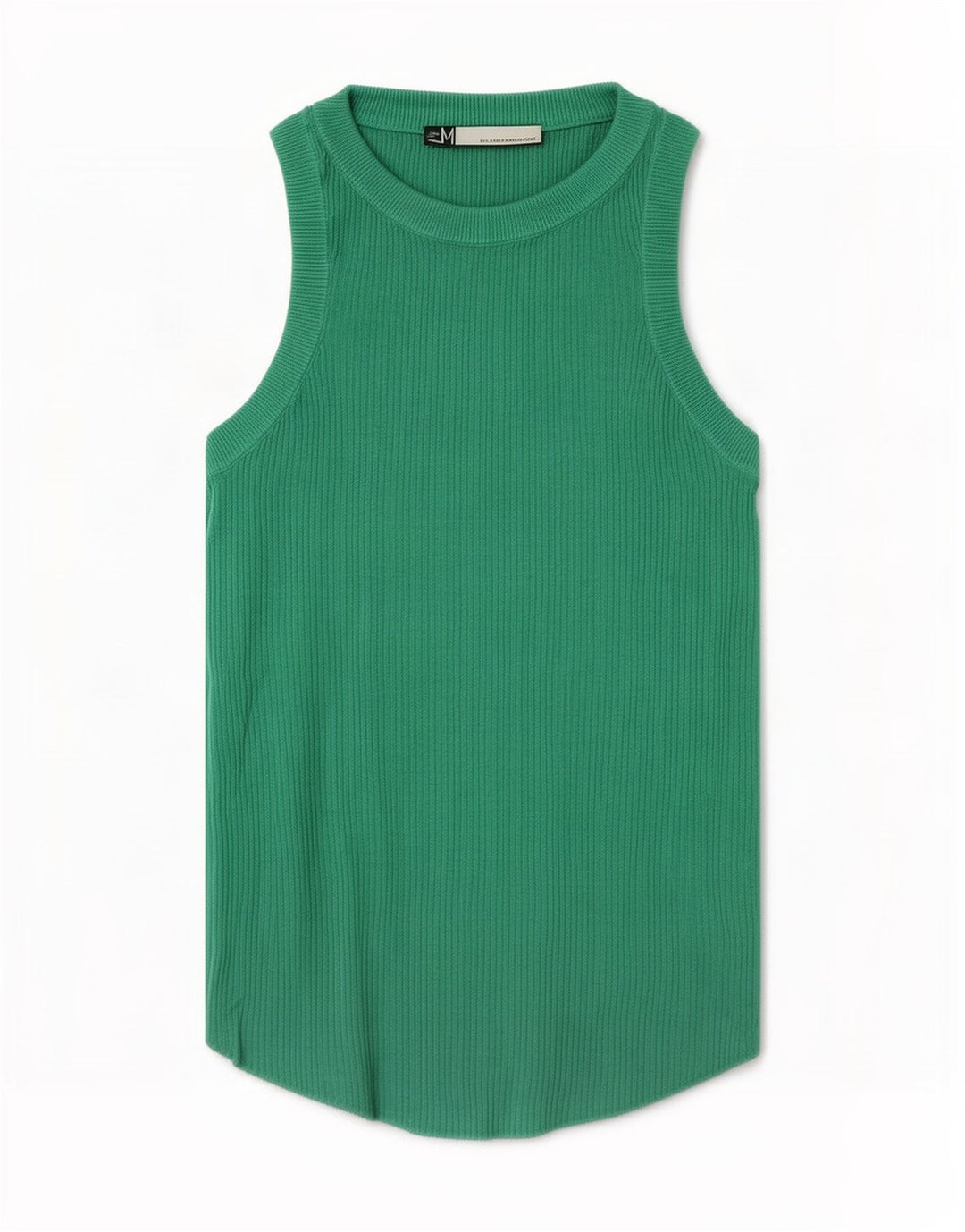 Zara Damevest Top UK 12 Medium Green Viscose