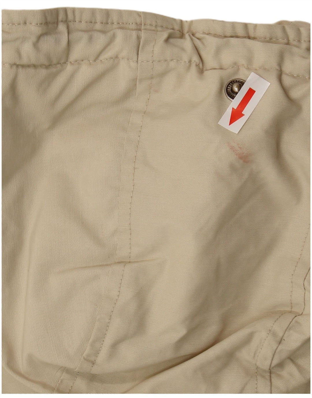 Woolrich Polstret frakke med hætte til kvinder UK 14 Medium Off White