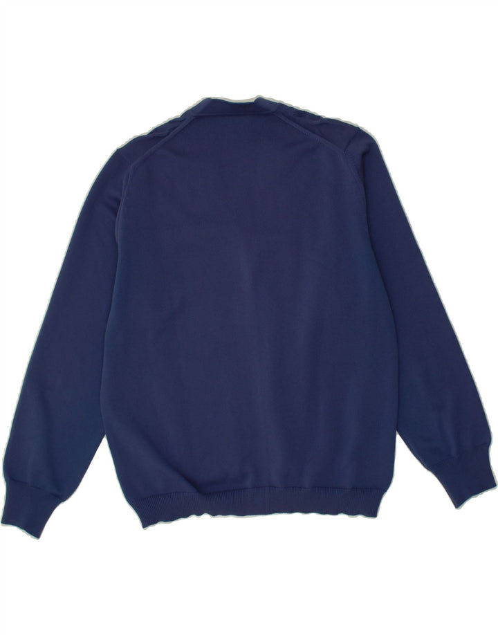 VINTAGE Womens Cardigan Sweater IT 40 Small Navy Blue Vintage Vintage and Second-Hand Vintage from Messina Hembry 