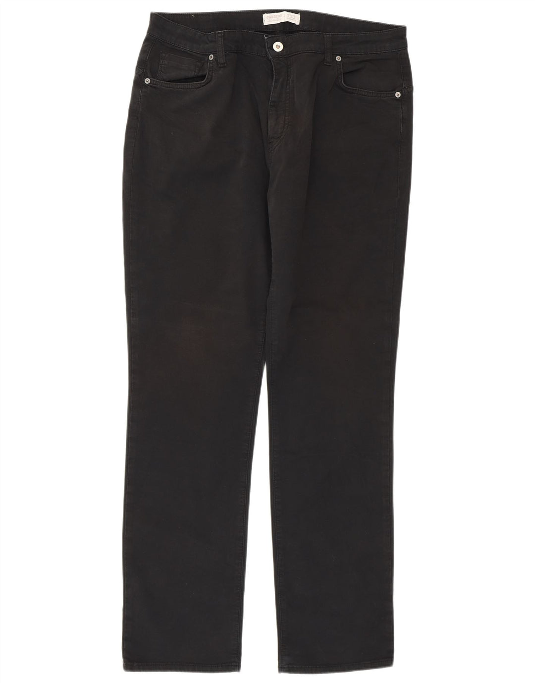 Carrera Womens Comfort Fit Straight Jeans W34 L31 Sort