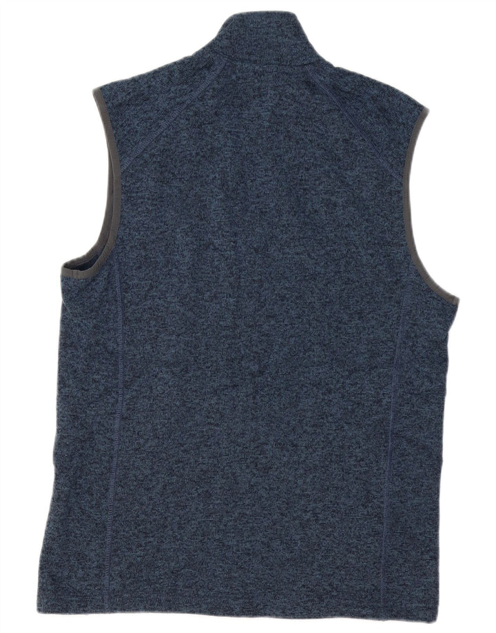 EDDIE BAUER Herre ærmeløs træningsdragt Topjakke Medium Blue Flecked