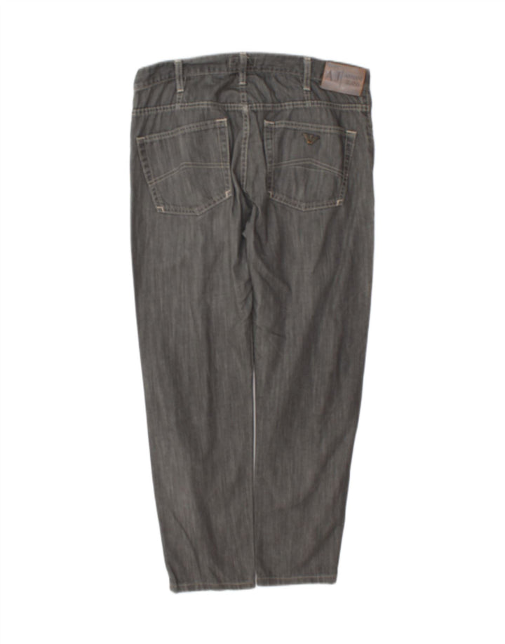 Armani Slim Jeans til mænd W33 L27 Grå