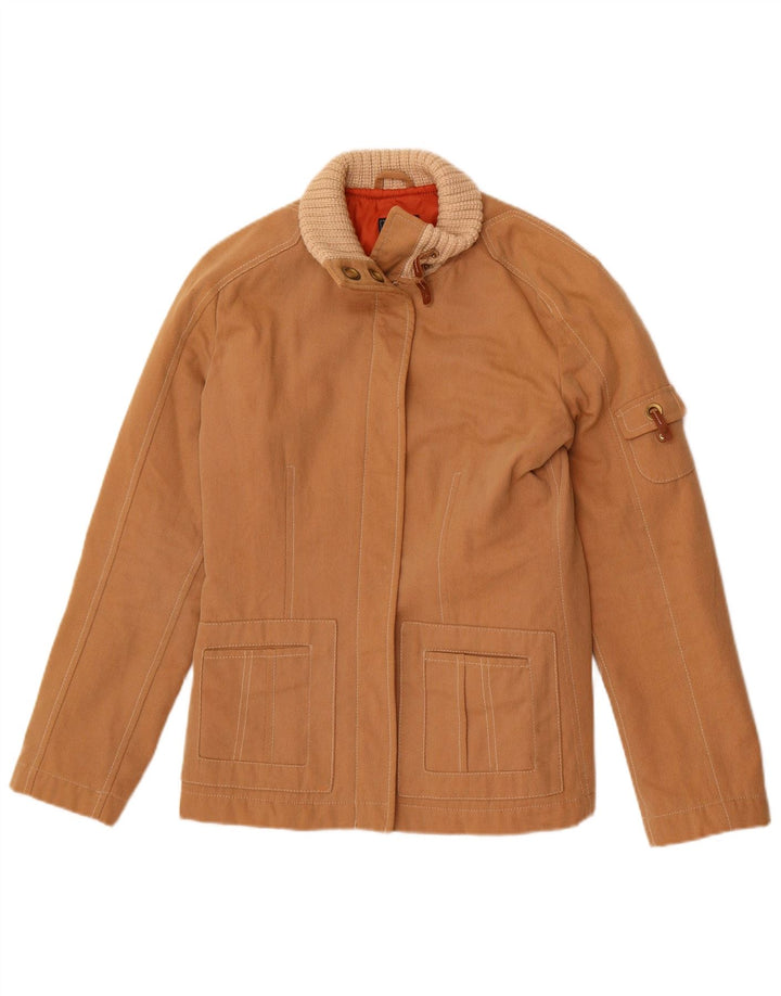 Fay Womens Bomber Jacket UK 10 Small Beige
