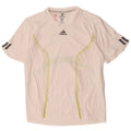 Adidas Boys Climacool T-Shirt Top 13-14 år Hvid Colourblock Polyester