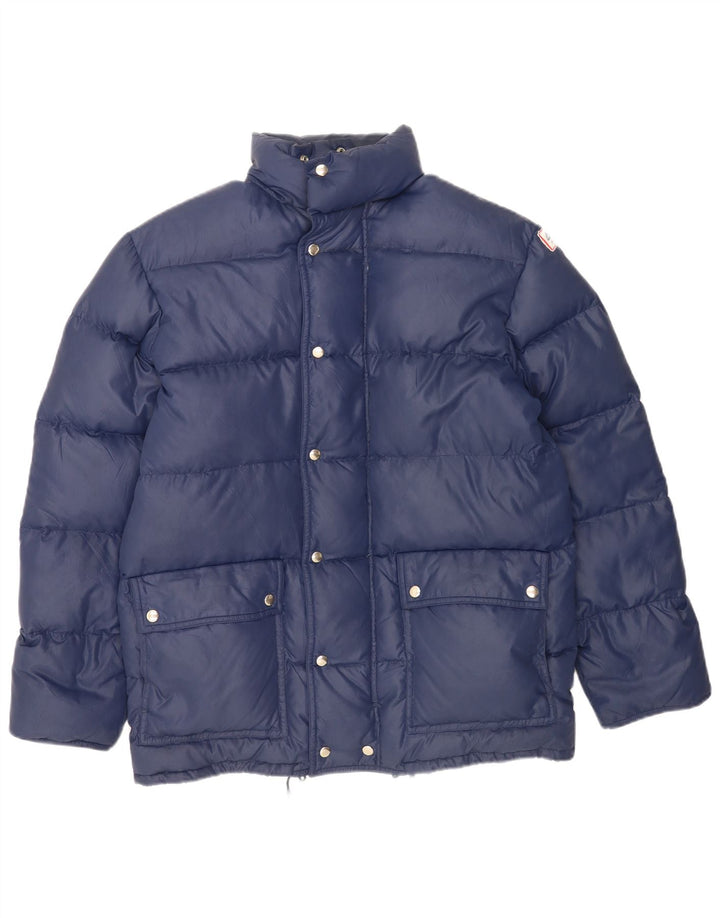 Dolomite Herre polstret jakke UK 40 Stor marineblå nylon