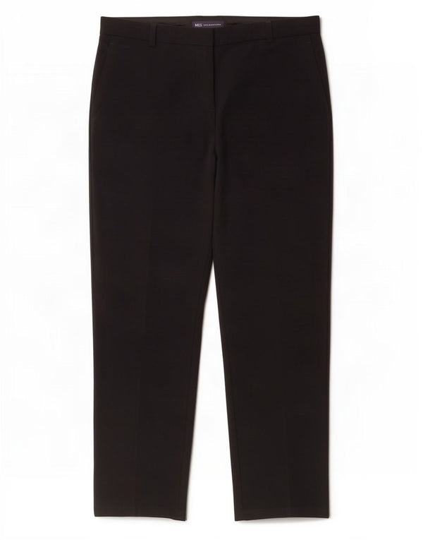 Marks & Spencer Damebukser med lige jakkesæt UK 14 Large W32 L28 Sort