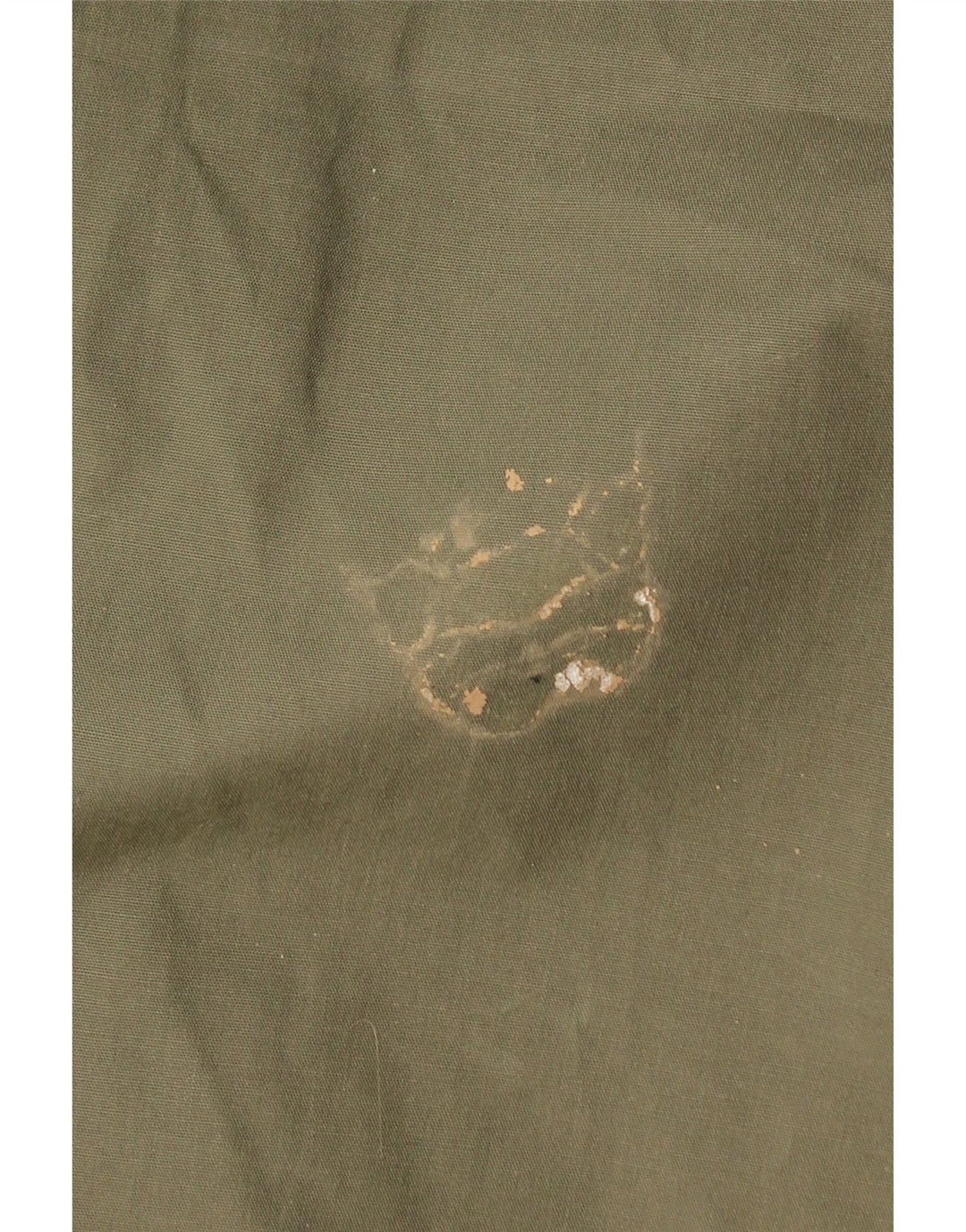 VINTAGE Militærjakke med hætte til mænd UK 42 XL Khaki