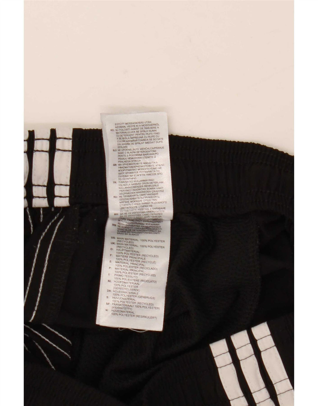 Adidas Herre Sportshorts Medium Sort Polyester