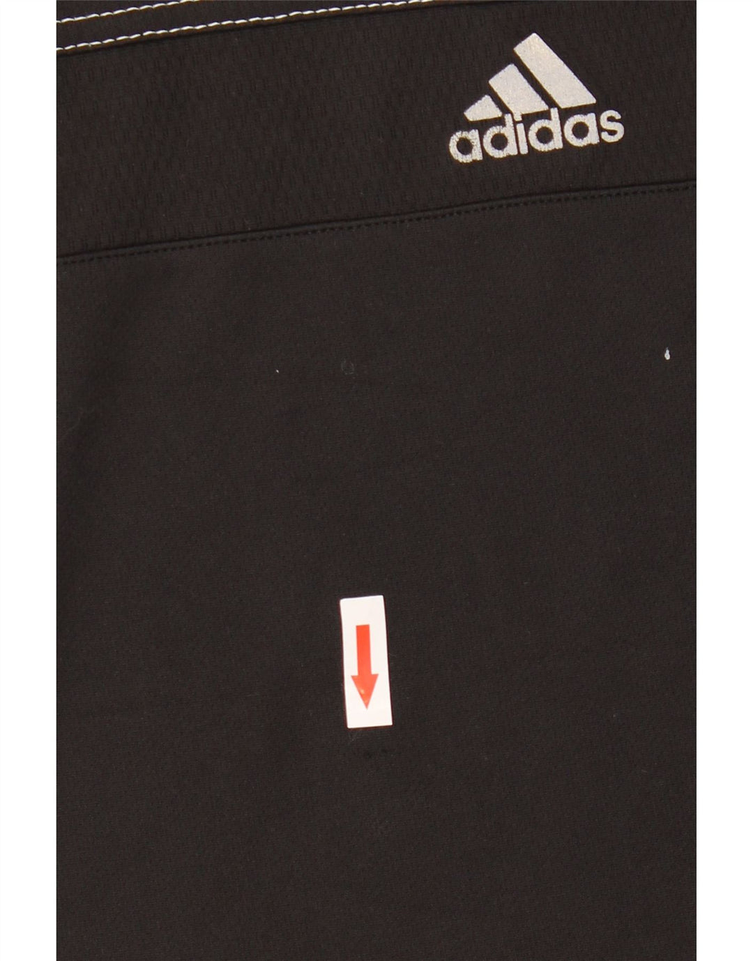 ADIDAS grafisk vest til mænd, lille sort polyester