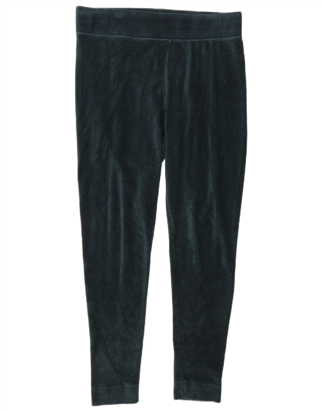 Marks & Spencer Dame Velour Leggings UK 16 Large Green
