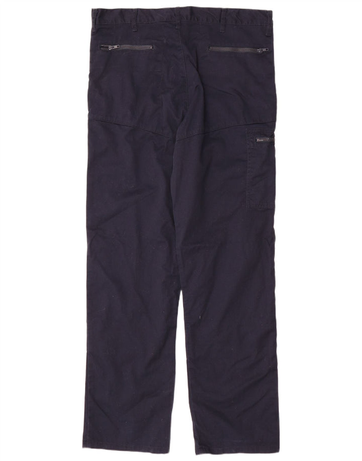 Dickies Herre Redhawk Straight Cargo Bukser W38 L33 Navy Blue Polyester