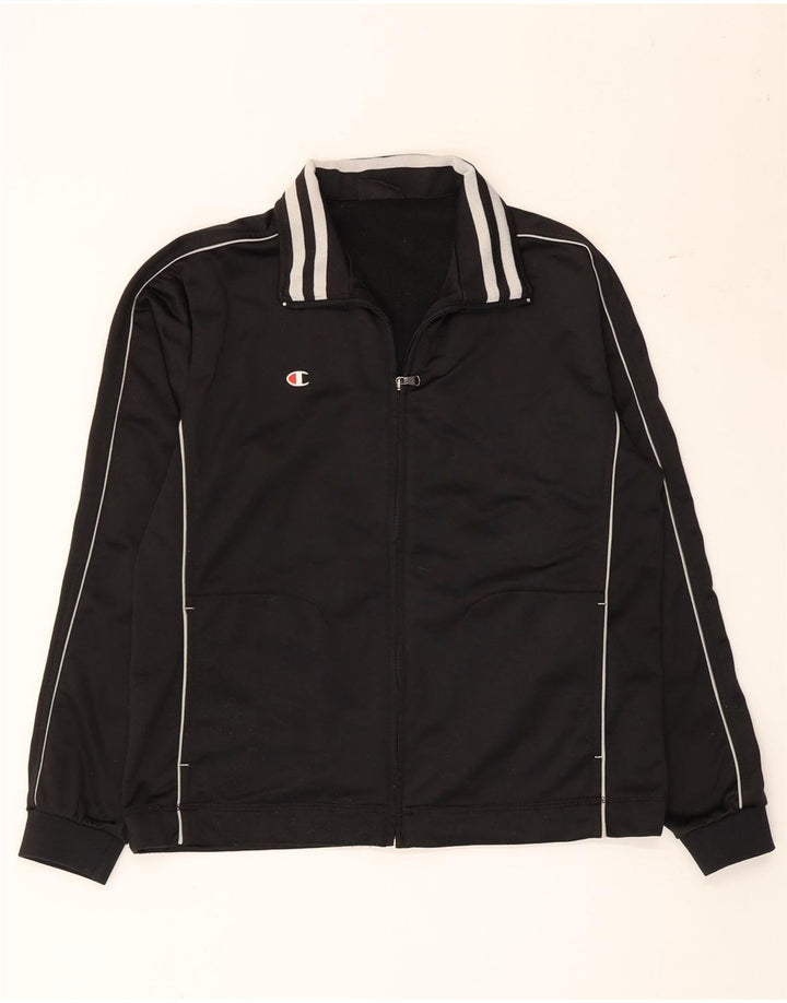 Champion Herre træningsdragt Topjakke Medium Sort Colourblock Polyester