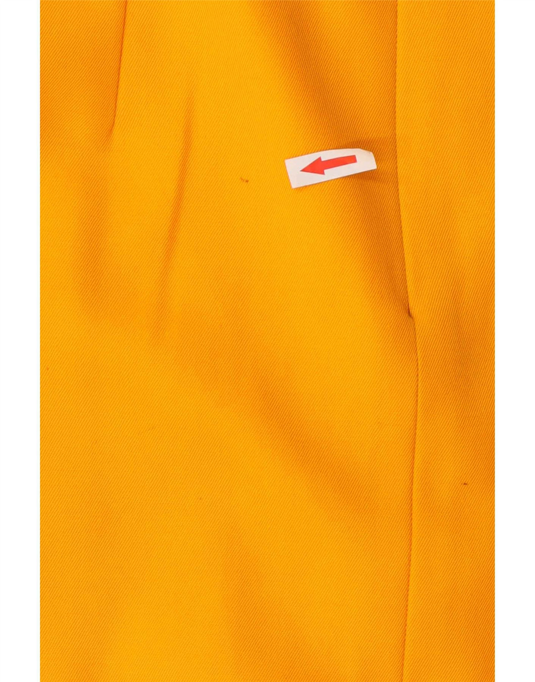 Vintage A-Line nederdel til kvinder W30 Medium Orange Uld