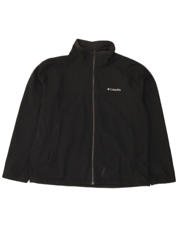 Columbia Træningsdragt til mænd Topjakke XL Sort Polyester