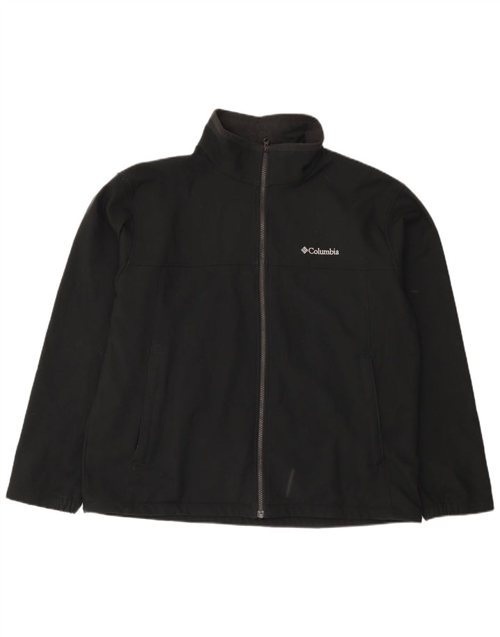 Columbia Træningsdragt til mænd Topjakke XL Sort Polyester