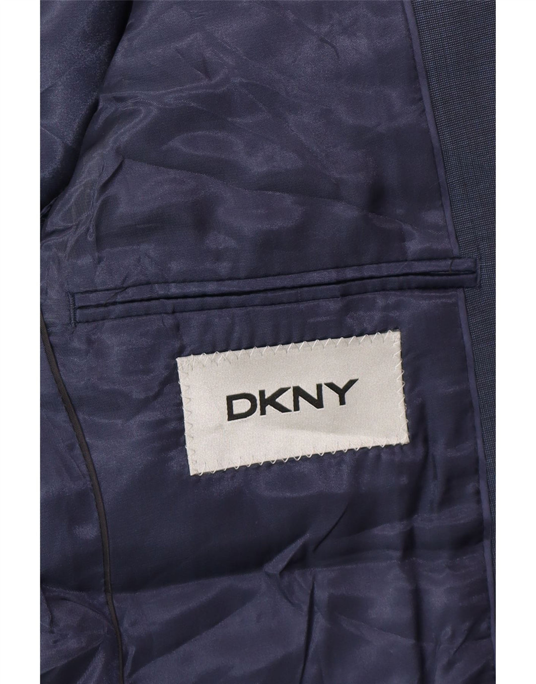 Dkny Herre 2-knaps blazerjakke UK 38 Medium Navy Blue
