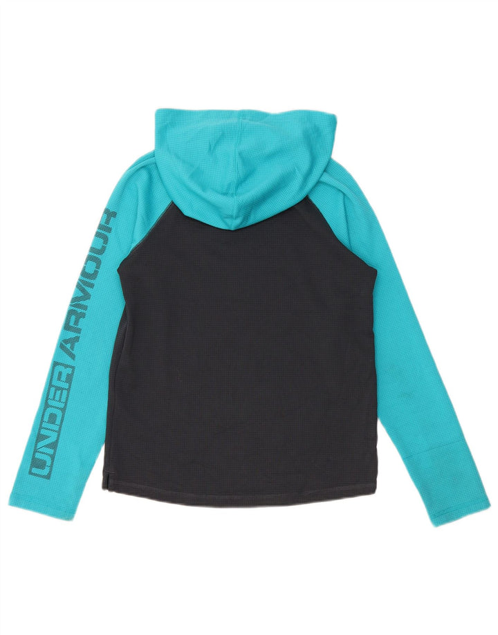 UNDER ARMOUR Drenge Grafisk Top Langærmet 9-10 År Medium Sort