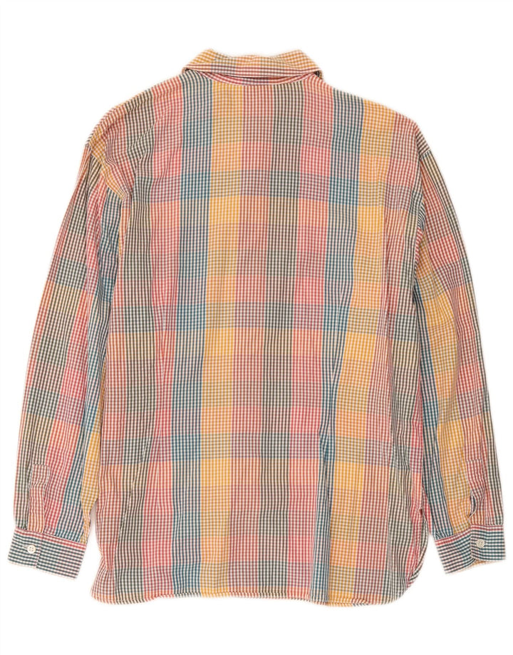 Penny Black Womens Longline Shirt IT 42 Medium Multicolored Gingham