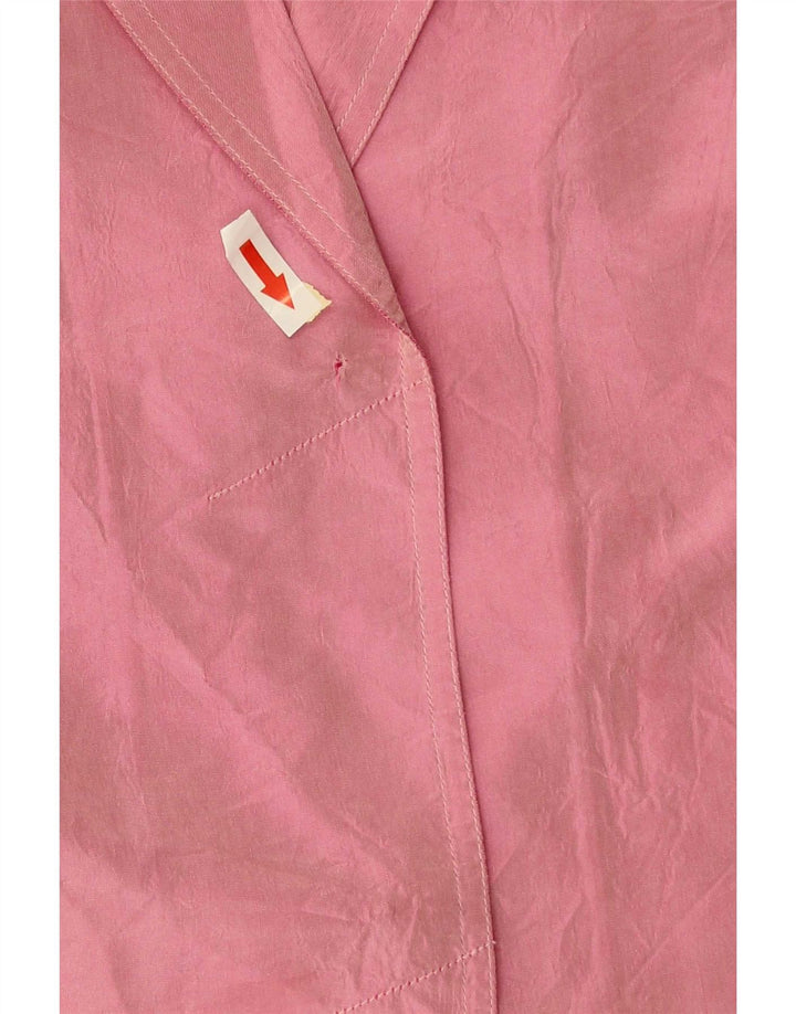 Vintage dameskjorte bluse EU 38 Medium Pink Acetate