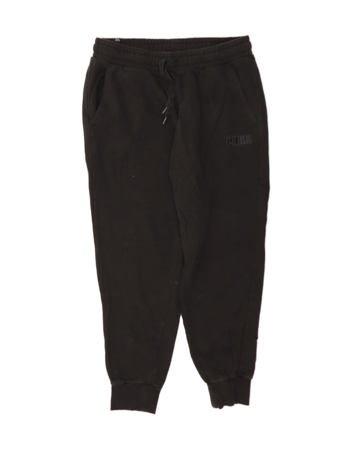 PUMA Mens Tracksuit Trousers Joggers Large  Black Vintage Puma and Second-Hand Puma from Messina Hembry 