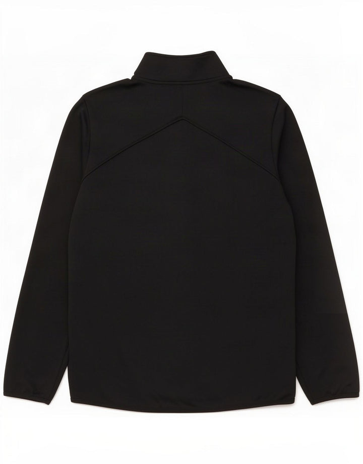 Canterbury Gonzaga Pullover med lynlås til mænd, træningsdragt Top Large Sort