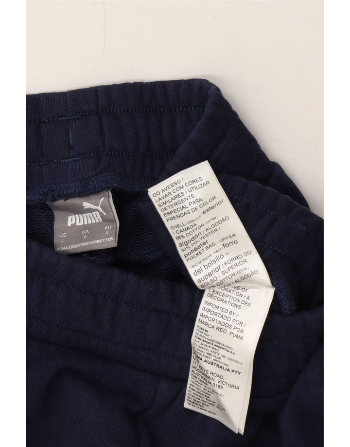 Puma Sportshorts til mænd store marineblå bomuld