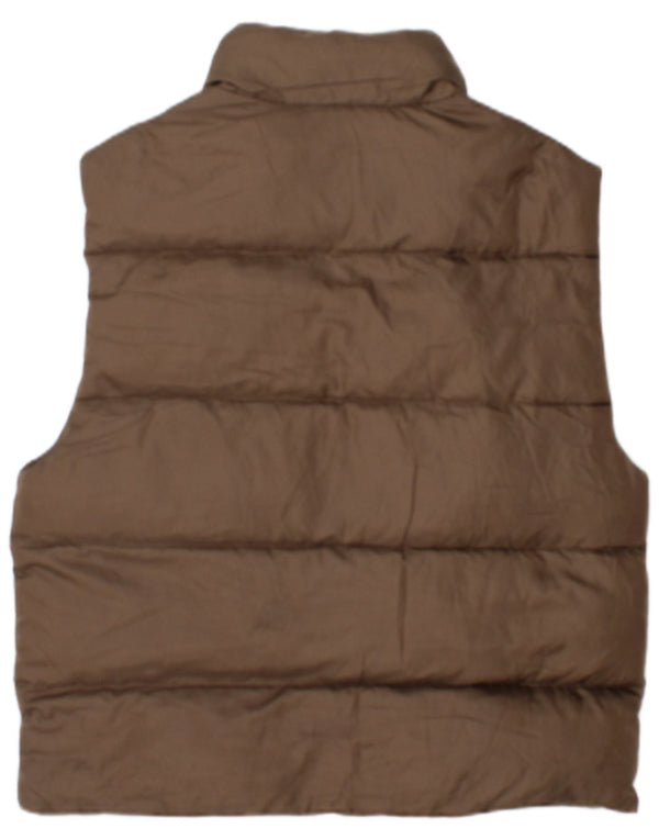 Polo Ralph Lauren Mens Padded Gilet UK 40 Large Brown Polyester