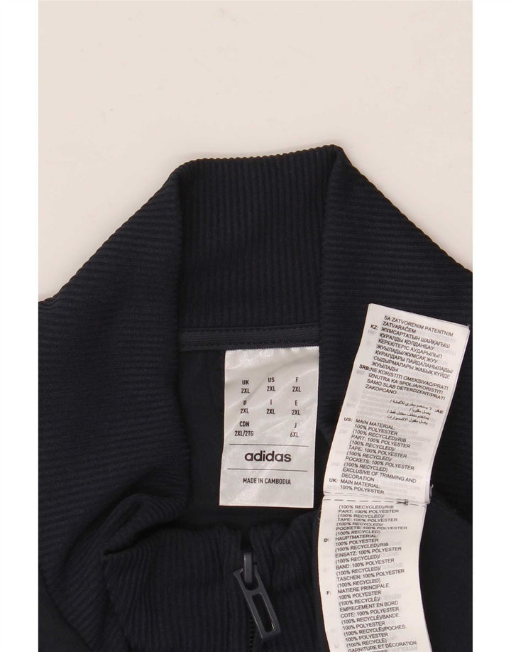 Adidas Træningsdragt til mænd Top jakke 2XL marineblå polyester