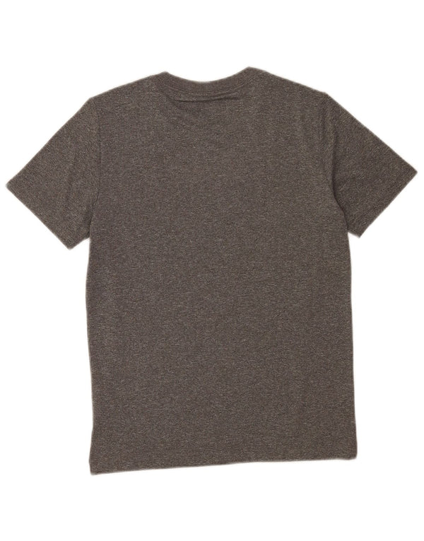 Jordan Boys Dri Fit Graphic T-Shirt Top 10-11 Years Medium Grey Flecked
