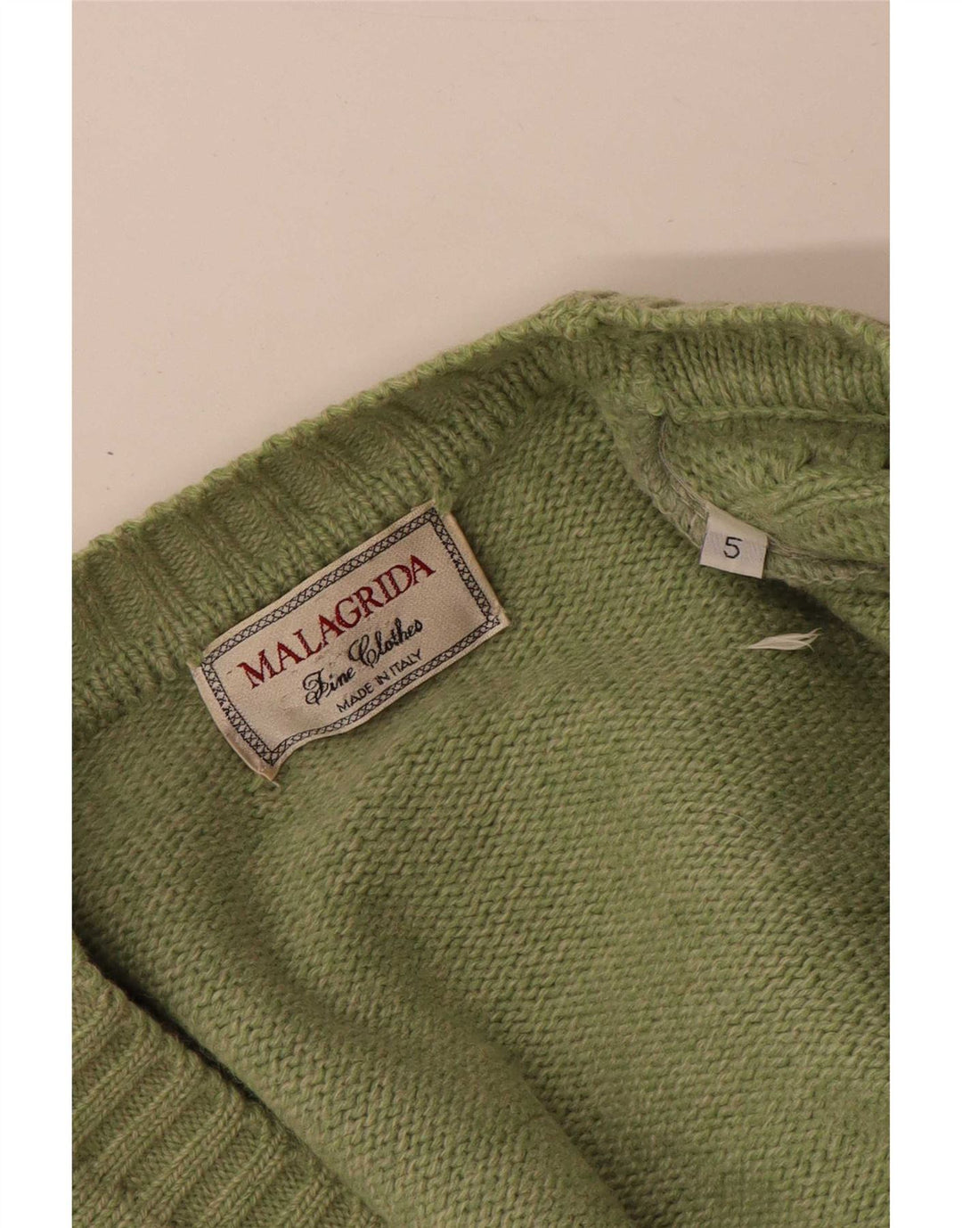 Malagrida herre cardigan sweater Medium Green