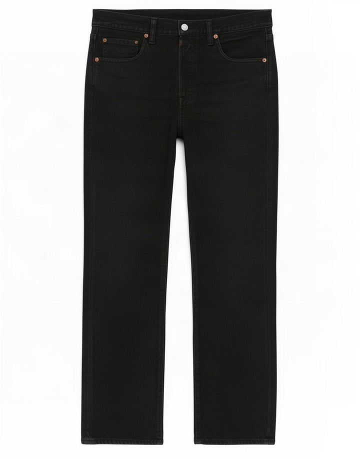Levi's Straight Jeans til mænd W32 L32 Sort bomuld