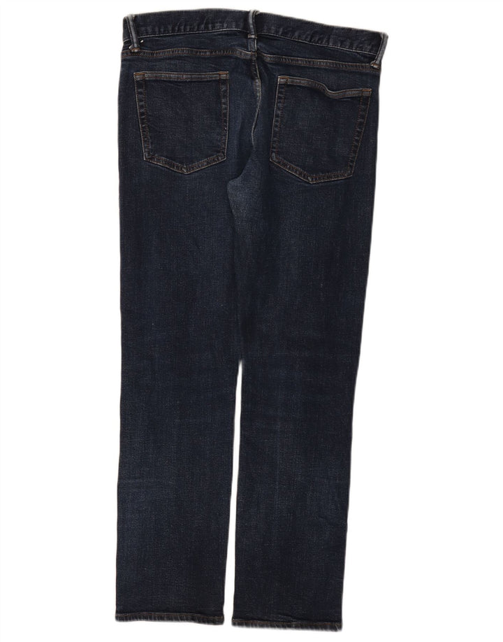 Gap Herre Slim Jeans W32 L27 Marineblå Bomuld