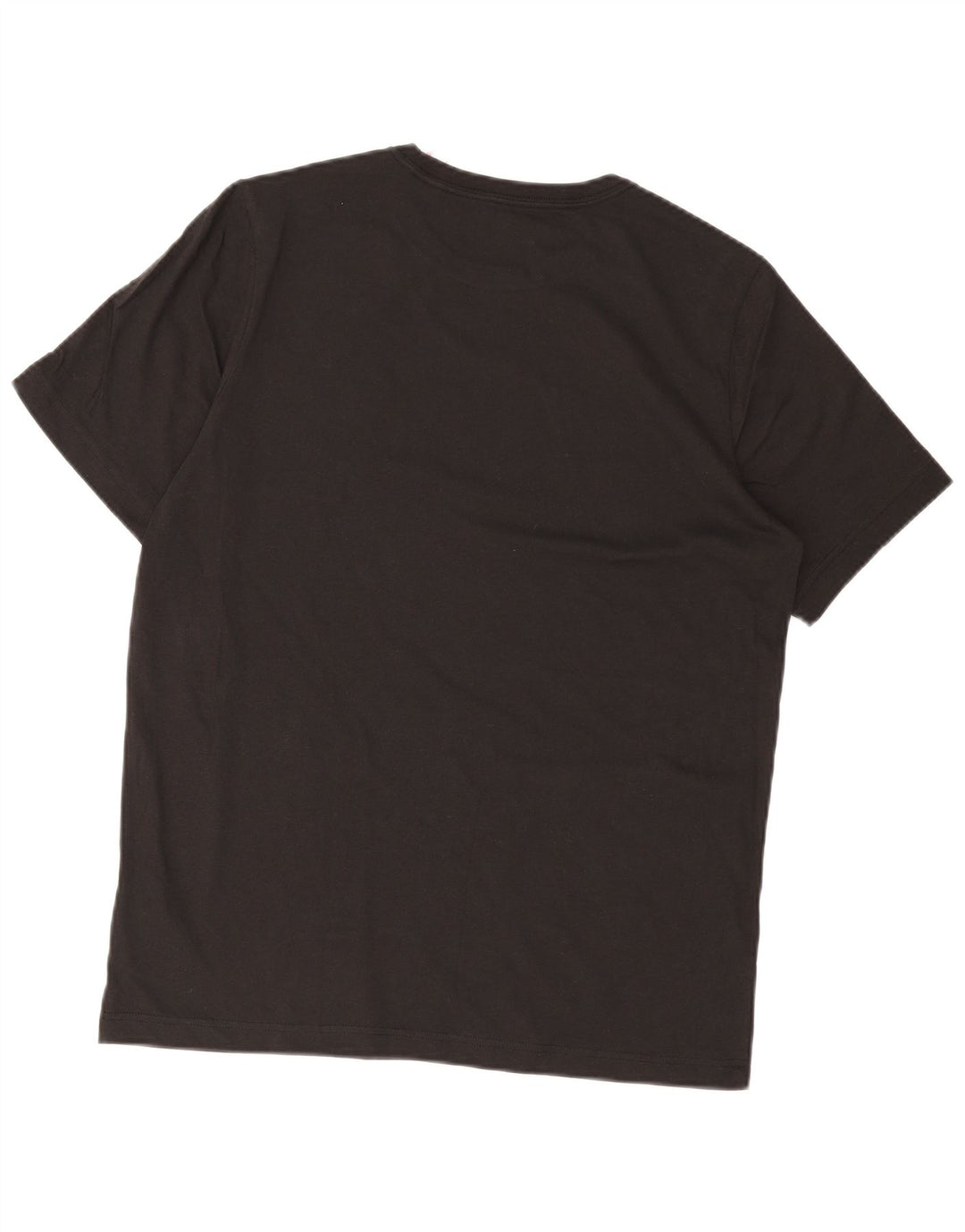 Puma Herre Grafisk T-Shirt Top Medium Sort Bomuld