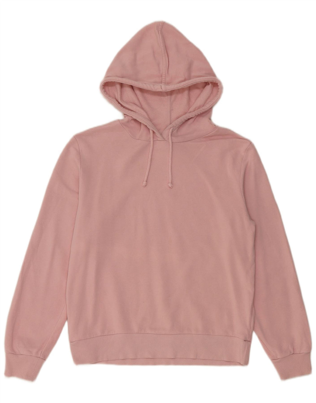 Marks & Spencer Dame Oversized hættetrøje Jumper UK 8 Small Pink Bomuld