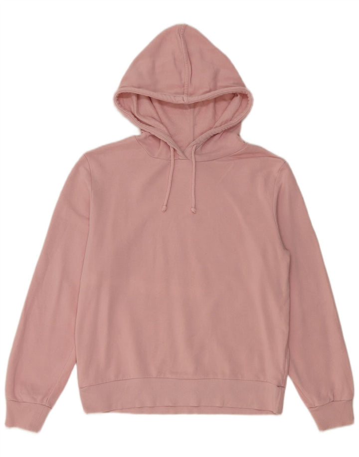 Marks & Spencer Dame Oversized hættetrøje Jumper UK 8 Small Pink Bomuld