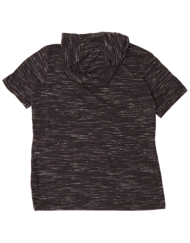 Nike T-shirt med hætte til kvinder DK 14 Medium Sort Flecked Polyester