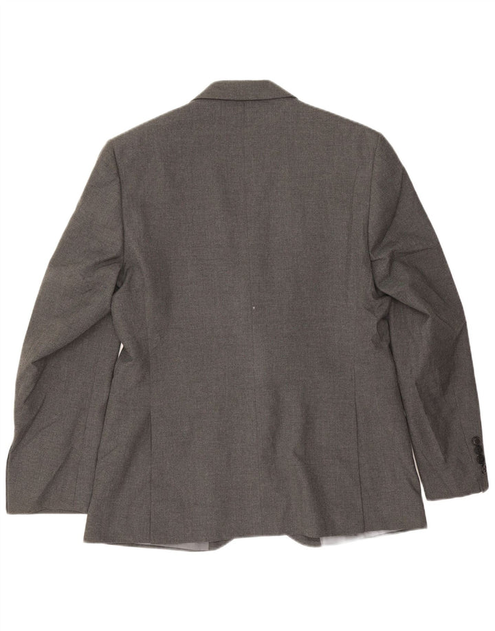 Marks & Spencer Herre 2-knaps Regular Fit Blazer-jakke UK 38 Medium Grey