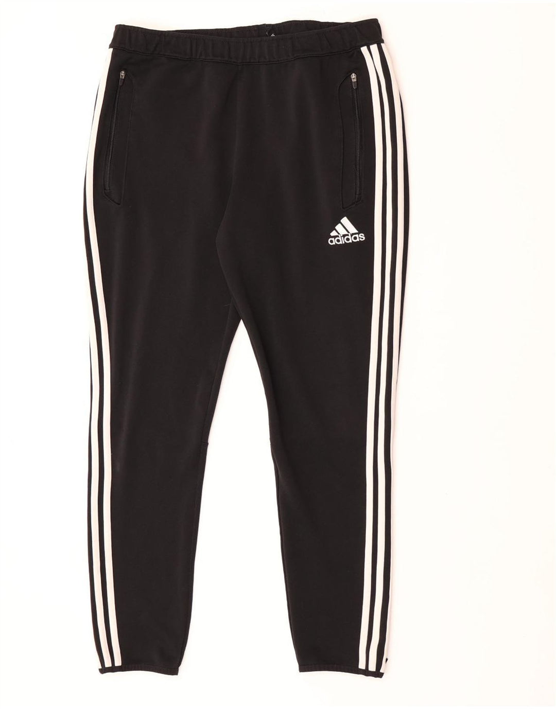 ADIDAS Herre Climacool Træningsdragt Bukser Joggers Large Black Colourblock