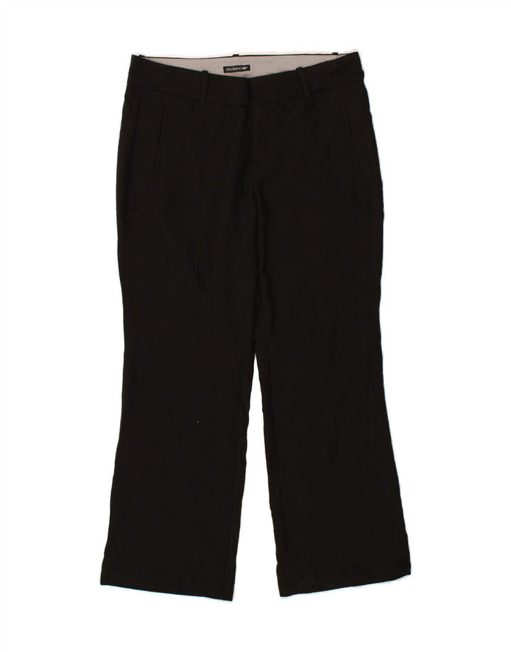 DOCKERS Womens Short Bootcut Chino Trousers US 12 Large W34 L29  Black | Vintage Dockers | Thrift | Second-Hand Dockers | Used Clothing | Messina Hembry 