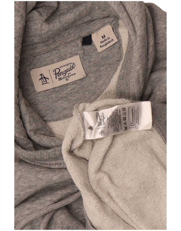 Penguin Herre hættetrøje Jumper Medium Grå Bomuld