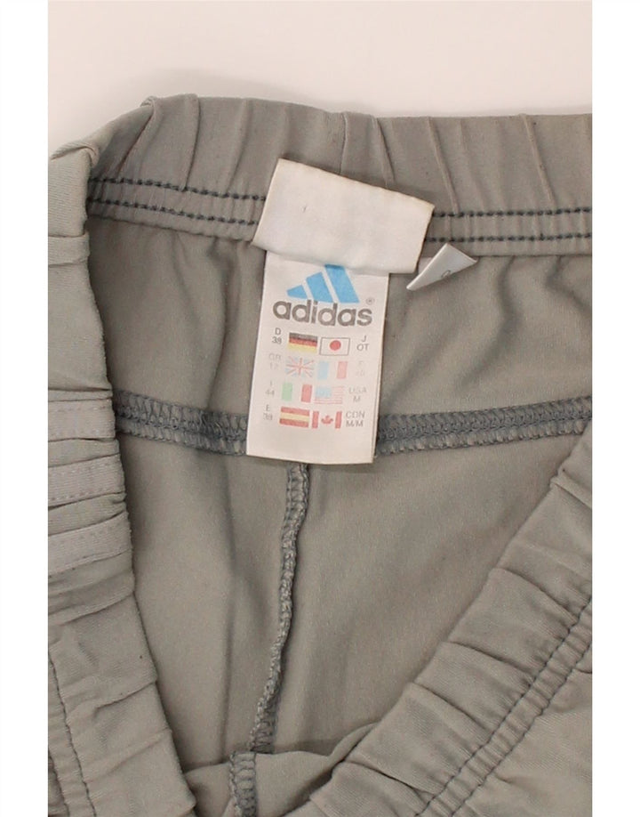ADIDAS Womens Tracksuit Trousers UK 12 Medium Grey Polyamide Vintage Adidas and Second-Hand Adidas from Messina Hembry 