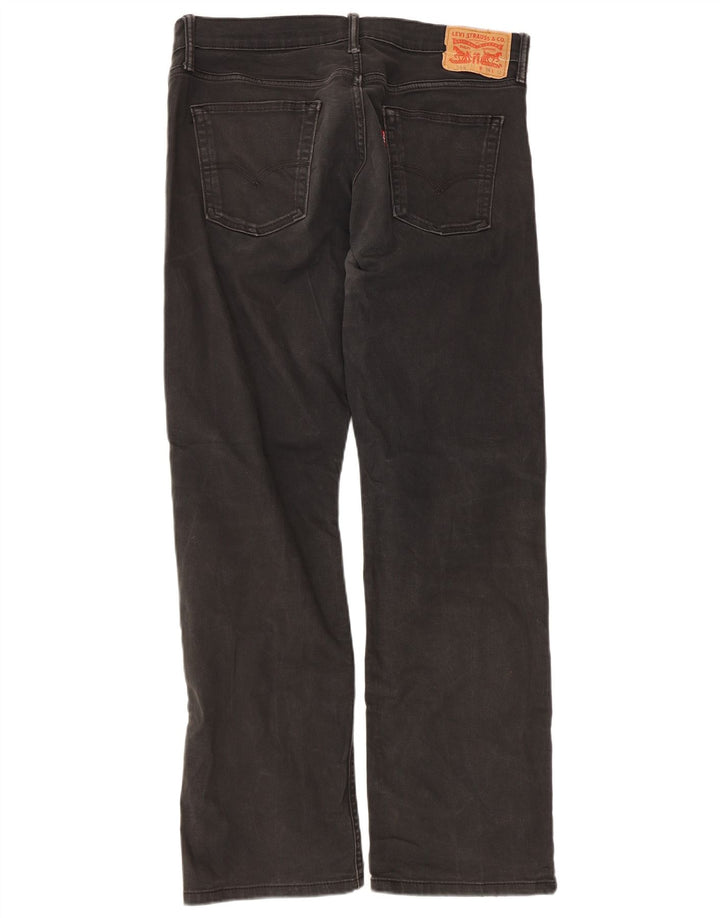 Levi's Herre 514 Straight Jeans W34 L32 Sort