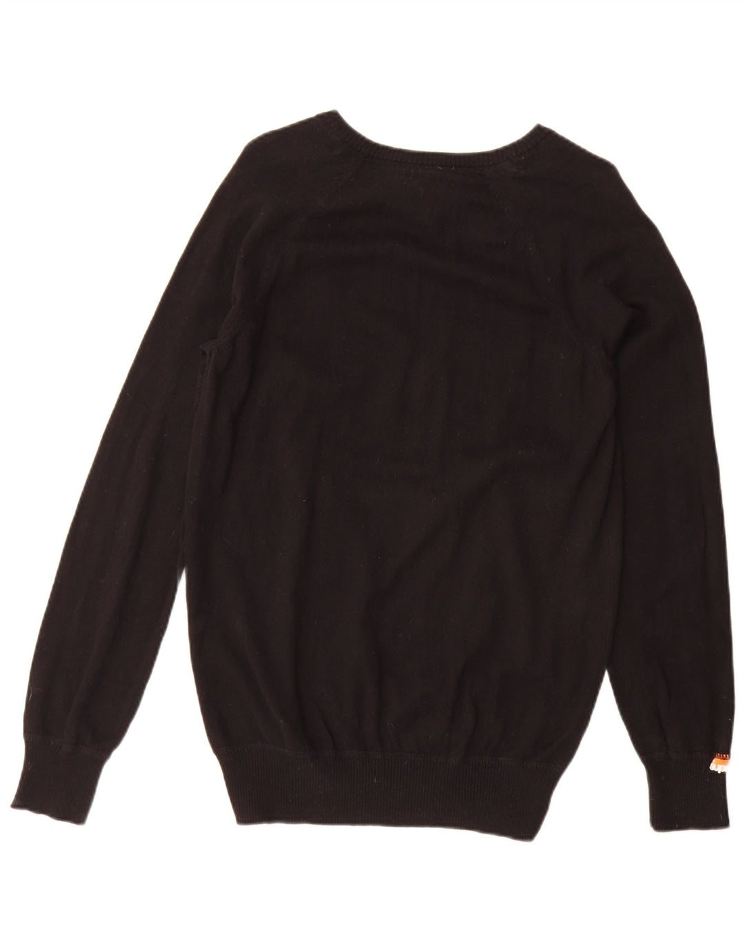 Superdry Herre V-hals sweater Stor sort bomuld