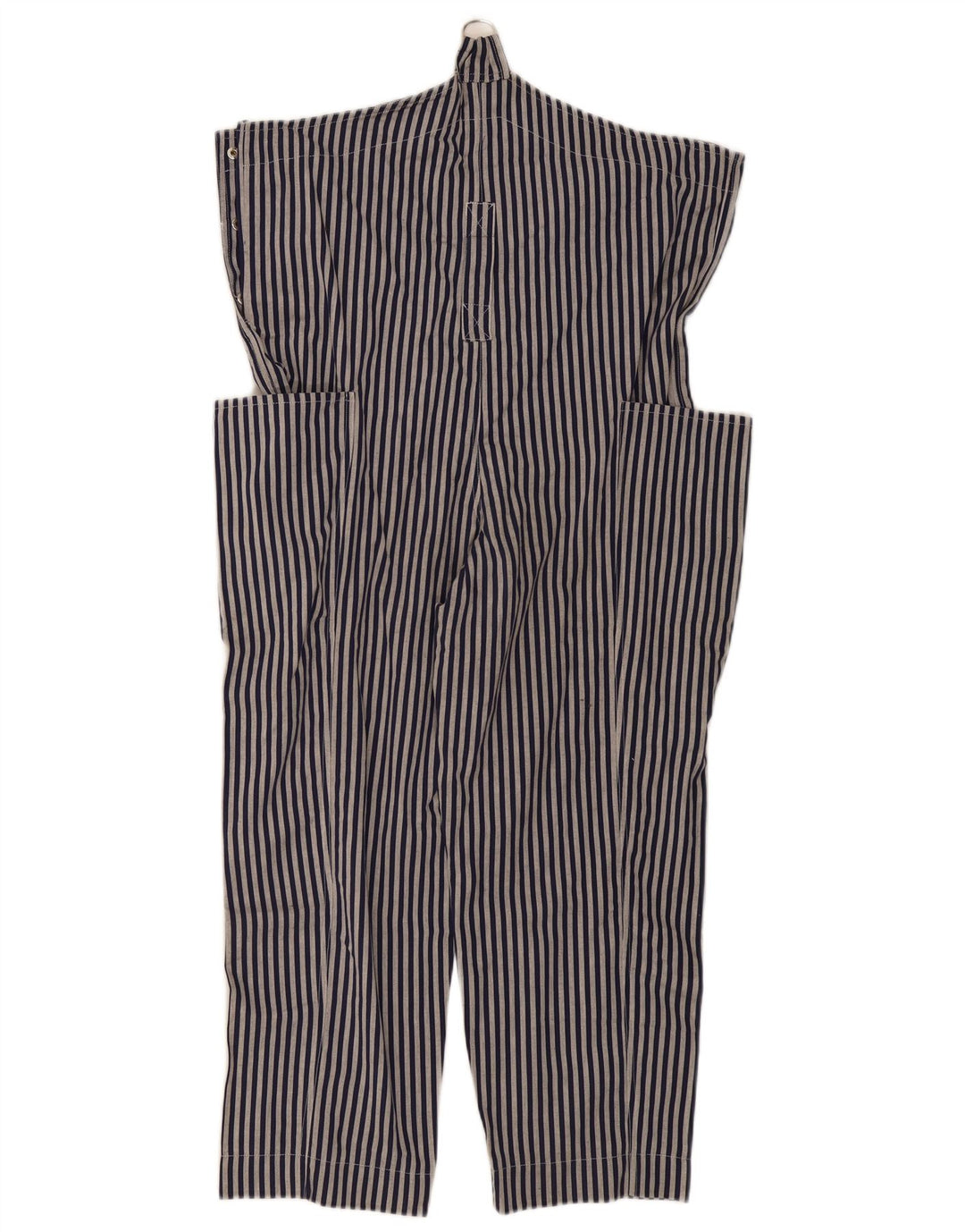Mouche Jumpsuit til kvinder IT 42 Medium Blue Pinstripe