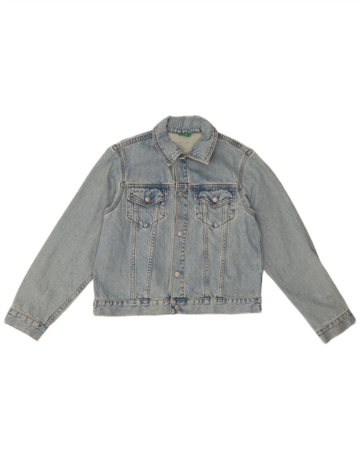 Benetton Girls Denimjakke 11-12 år Blå