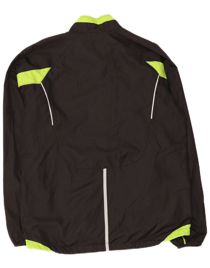 Asics Træningsdragt til mænd Top jakke Stor Sort Colourblock Polyester