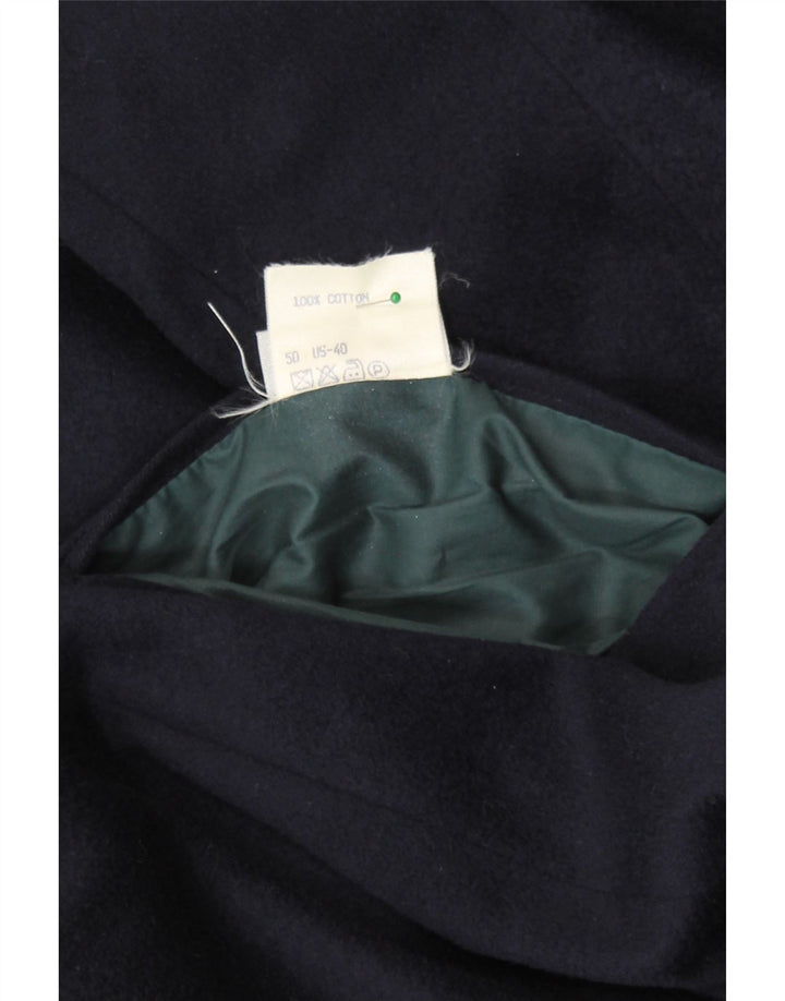 SALKO Mens Reversible Jacket IT 50 Large Blue Virgin Wool Vintage Salko and Second-Hand Salko from Messina Hembry 