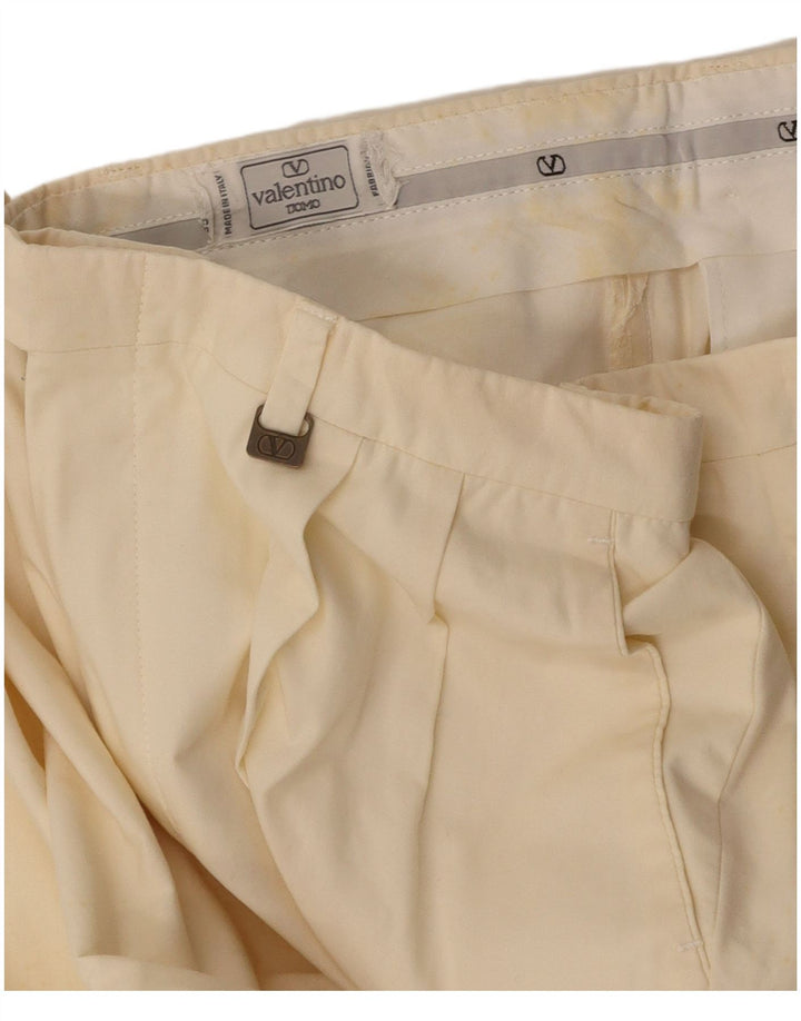 VALENTINO Herre Pegged Chino Bukser W30 L32 Off White