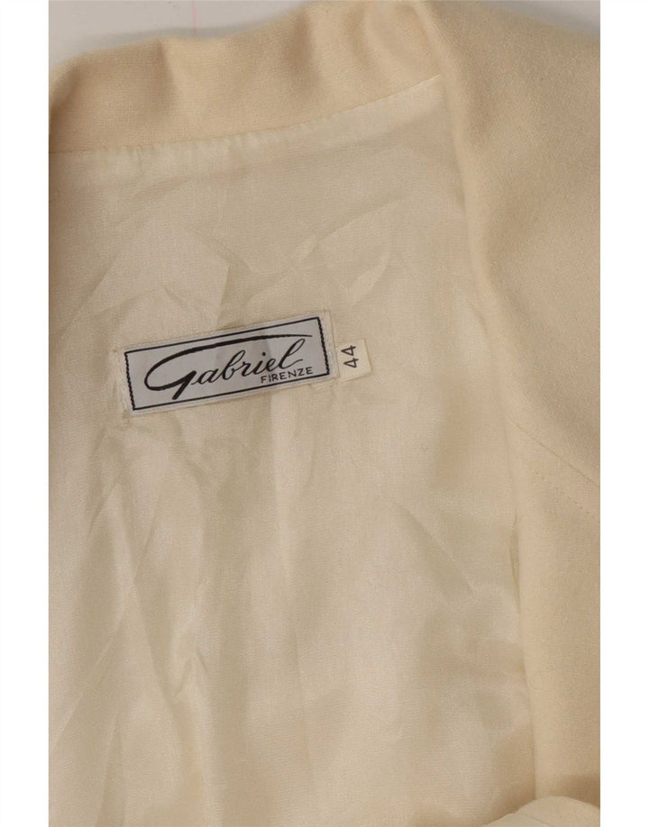 Gabriel Dame Dobbeltradet Blazerjakke IT 44 Medium Off White