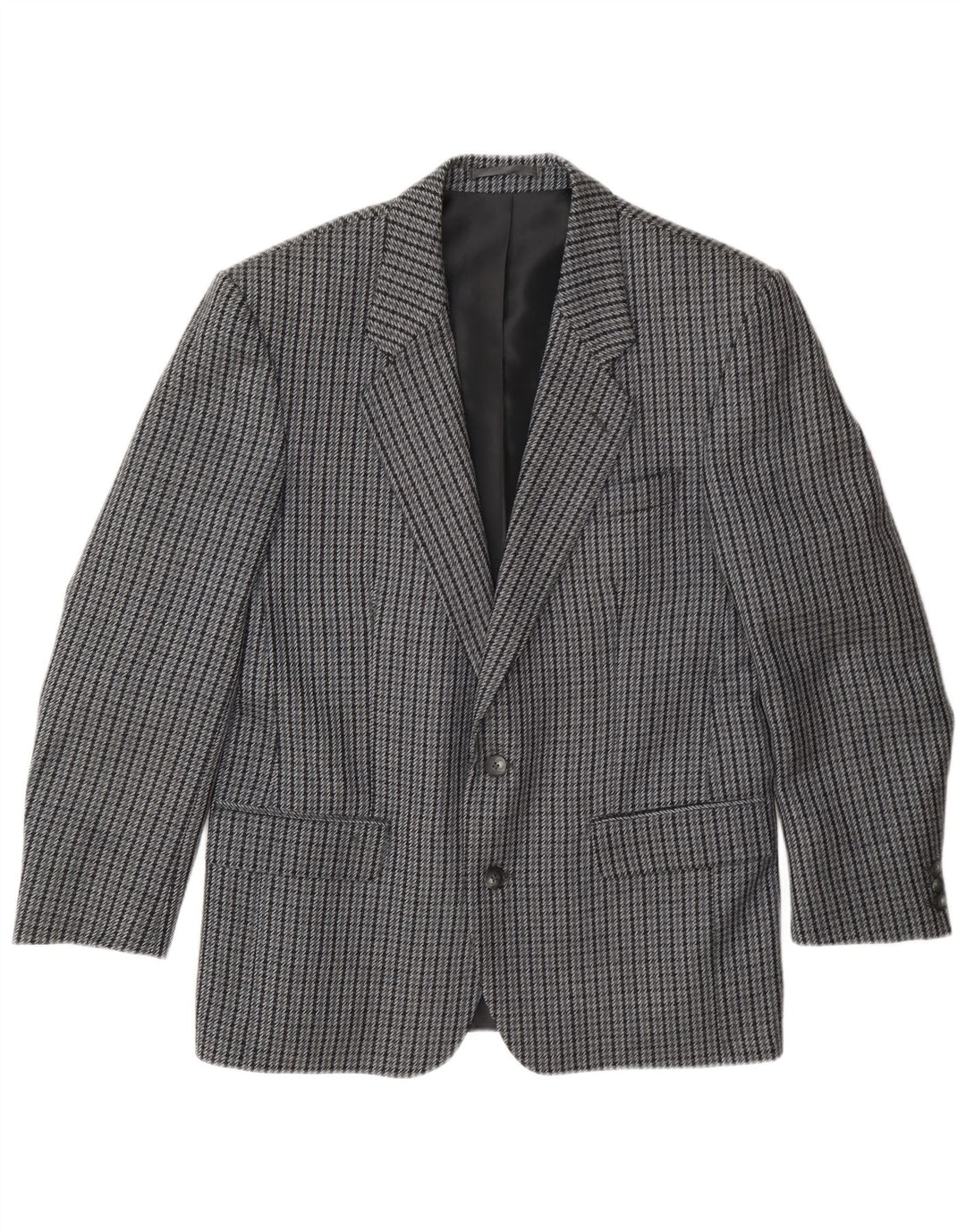 Kilmaine Herre 2-knaps blazerjakke UK 38 Medium Grey Houndstooth Wool